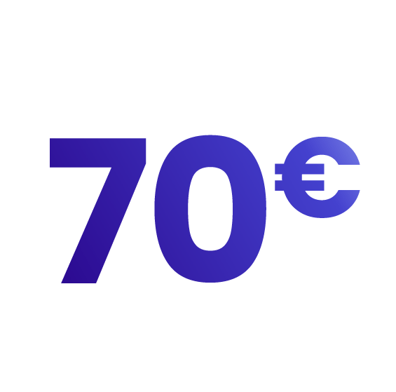 70€
