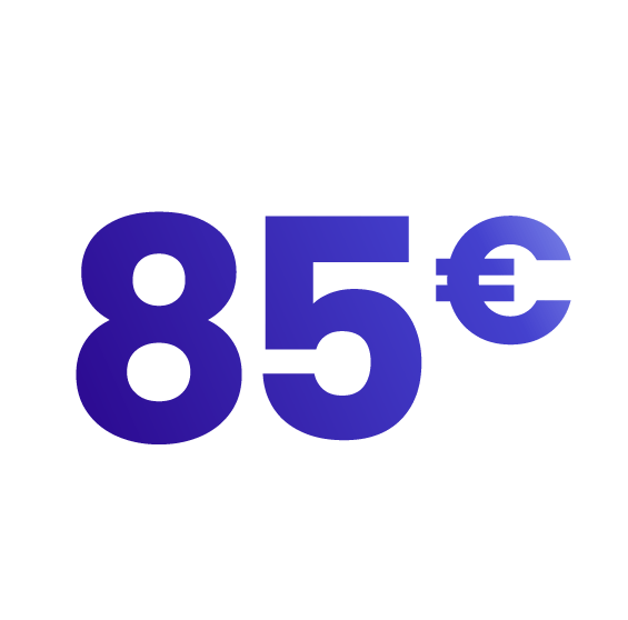 85€